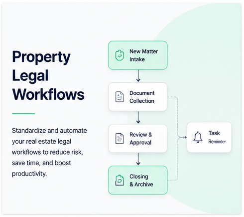 Property legal workflows